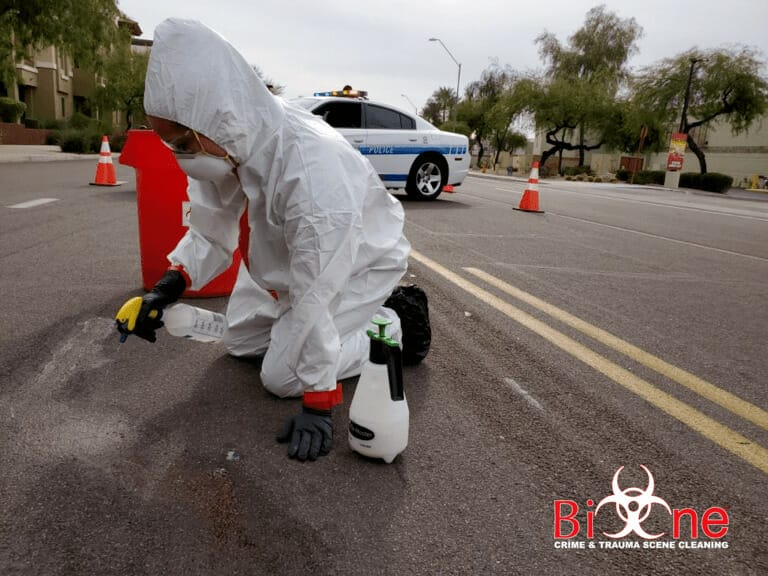 Blood Spill Cleanup