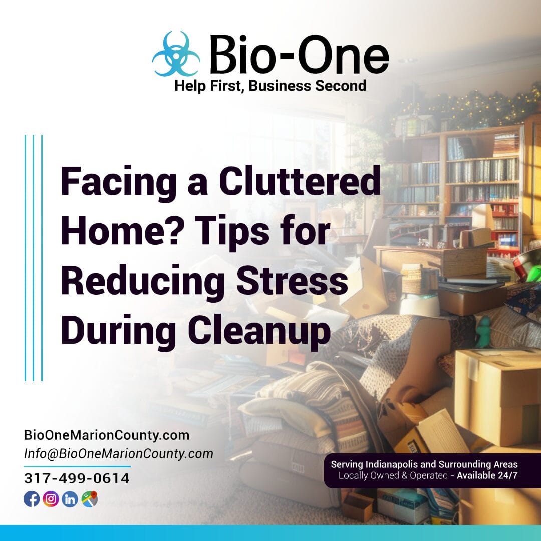 Facing a Cluttered Home? Tips for Reducing Stress During Cleanup